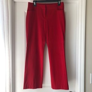 BCX red dress pants